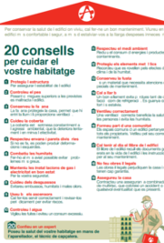 20 consells per cuidar el vostre habitatge