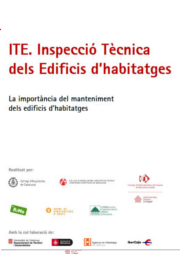 ITE. Inspecció Tècnica dels Edificis d’habitatges
